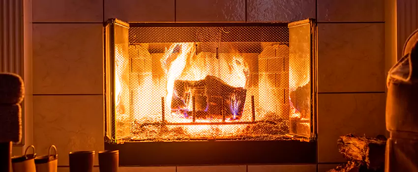 Mendota Hearth Landscape Fireplace Installation in Hibbing, Minnesota
