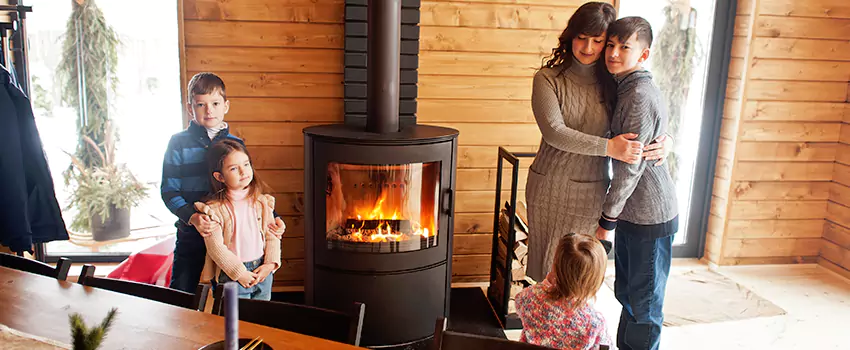 Morso Cast Iron Fireplace Insert Installation in Hibbing, Minnesota